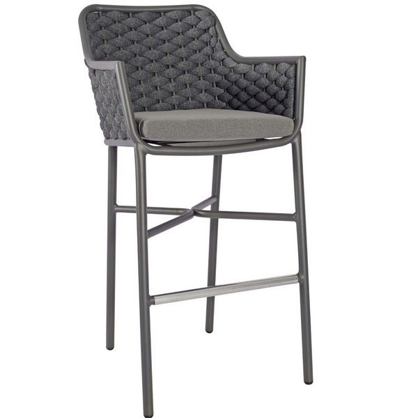 Cordoba outdoor Bar Chairs with Backs and Arm Rest