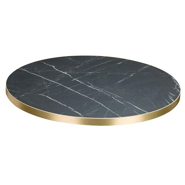 Black Pietra Grigia - Round