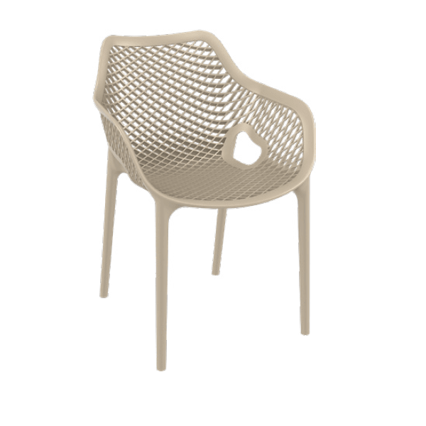 Air XL Commercial Armchairs - Taupe