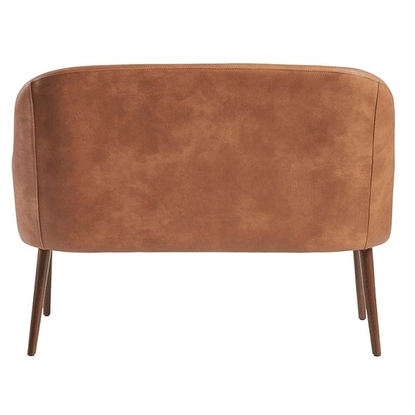 Aztec 2 Seater Sofa-cognac