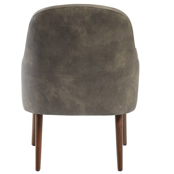 Aztec Lounge Arm Chair - Steel Grey