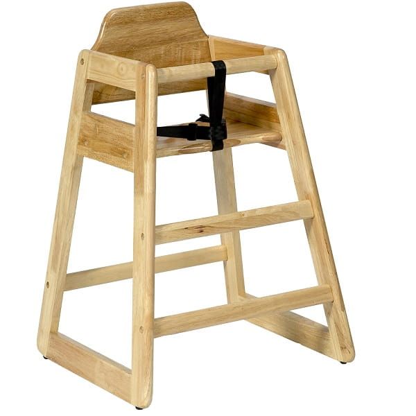 Children's Bambino High Chairs - Natural