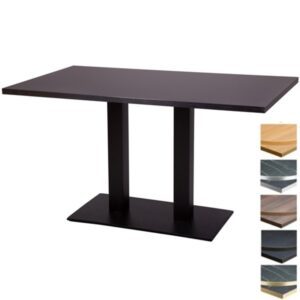 Barnet Large Restaurant Tables with Laminate Tabletops