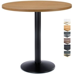 Brent Round Restaurant Tables with Laminate Tabletops