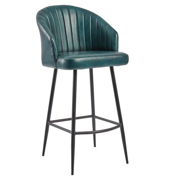 Brooklyn High Bar Stools - Vintage Blue