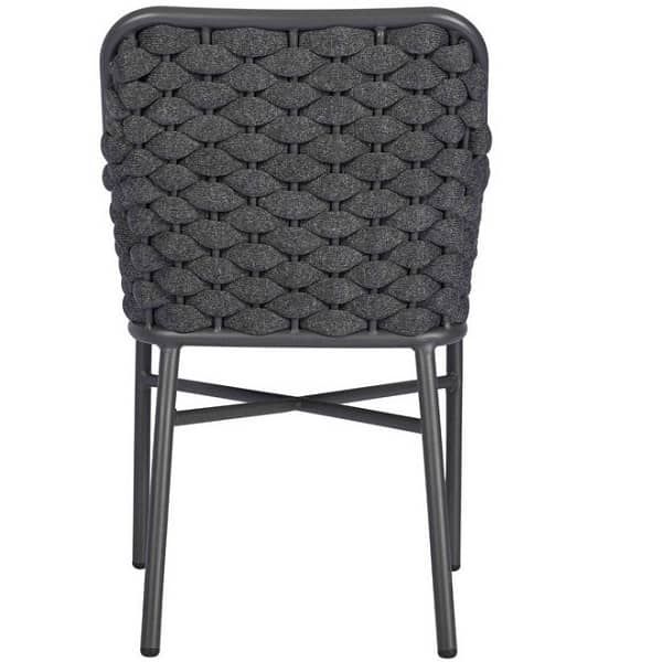 Cordoba Outdoor Armchairs - Textilene Anthracite Weave