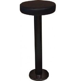 Awill Floor Fixed Bar Stool - Black