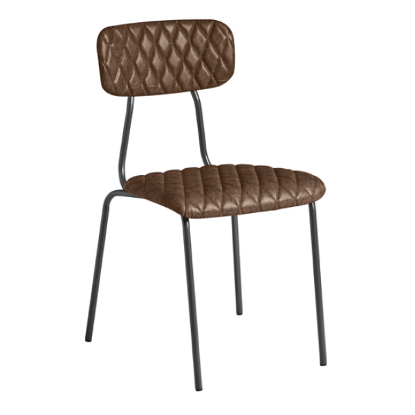 Kara Side Chair - Vintage Brown