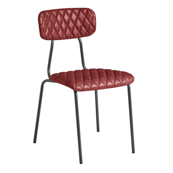 Kara Side Chair - Vintage Red