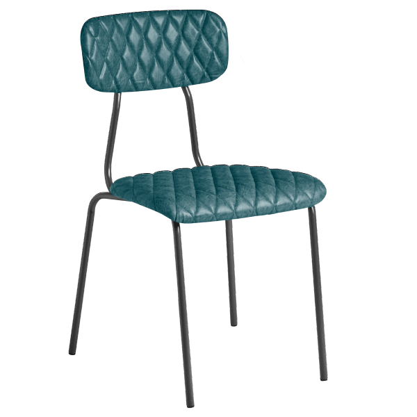 Kara Side Chair - Vintage Teal