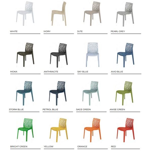 Zest Stacking Outdoor Chairs