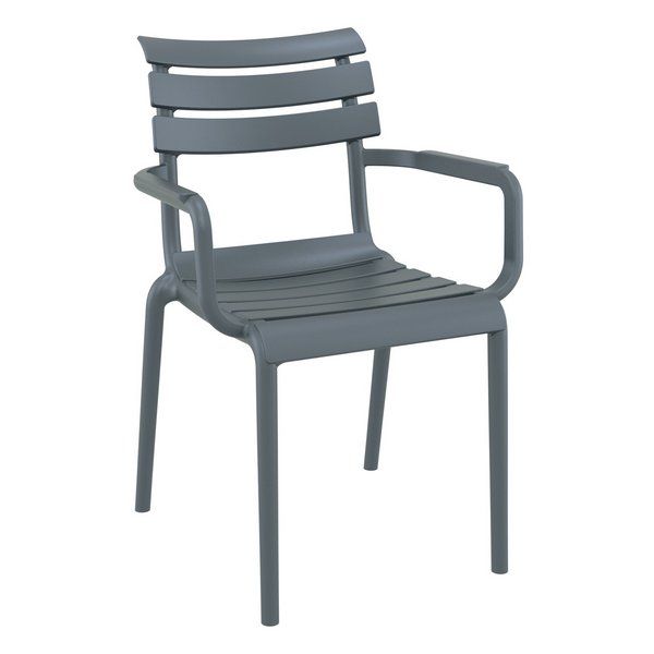 Paris Outdoor Armchairs - Dark Grey