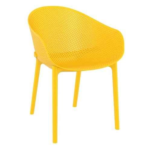 Sky Stacking Armchairs - Yellow