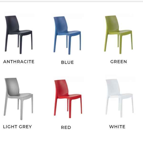 Strata Stackable Plastic Outdoor Chairs