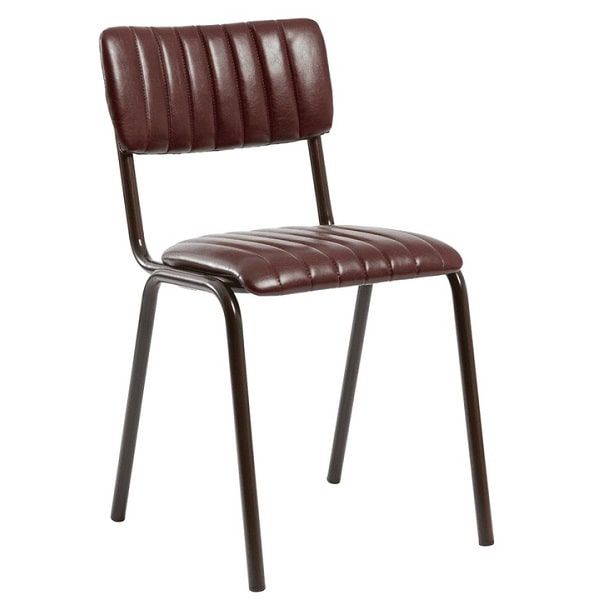 Tavo Stacking Chairs - Vintage Red