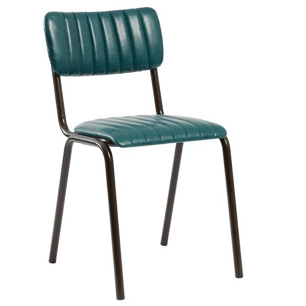 Tavo Stacking Chairs - Vintage Teal