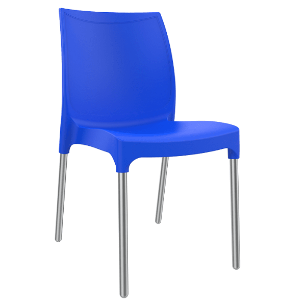 Vibe In/Outdoor Stacking Chairs - Blue