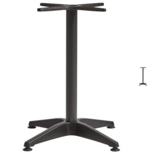 Black Alby Outdoor Table Legs