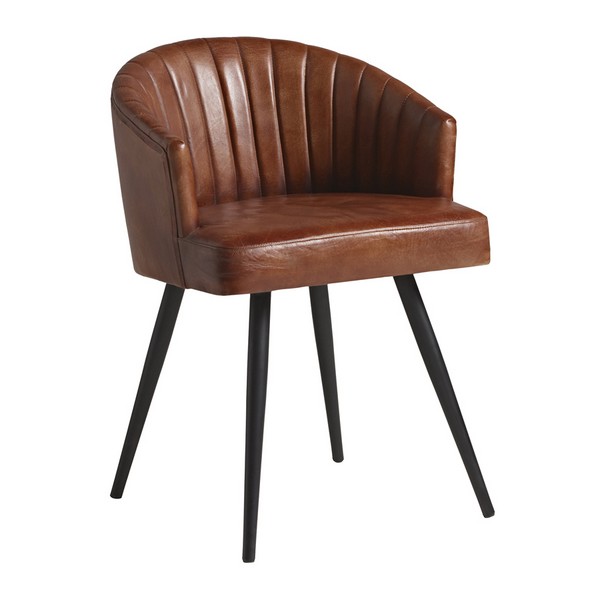 Brooklyn Cocktail Tub Chairs - Bruciato Tan