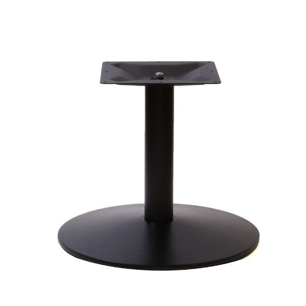 Olympic B2 Table Bases - Black - Coffee Height
