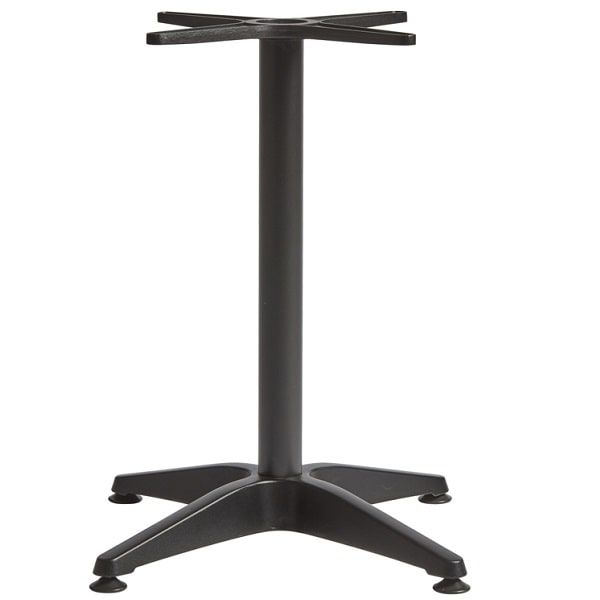 Black Alby Outdoor Table Legs - Dining Height