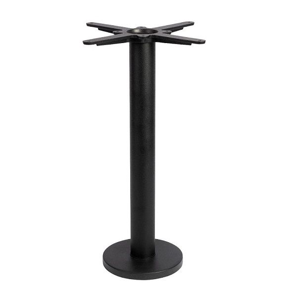 Anchor Black Bolt Down Table Base - Dining Height