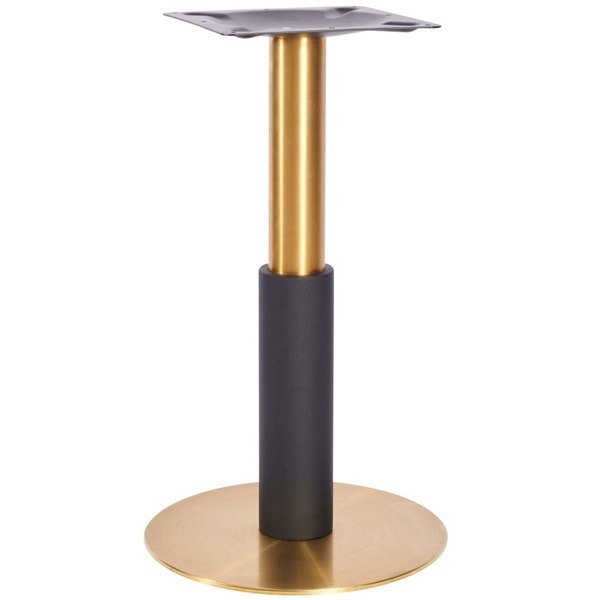 Atlas Small Bar or Dining Brass Table Base