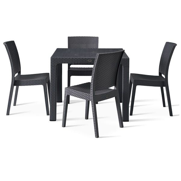 Canterbury 4 Seater Outdoor Table And Chair Set