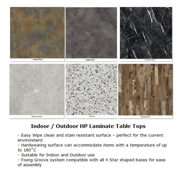 Ultra HP Laminate In / Outdoor 12mm Thick Compact Tops