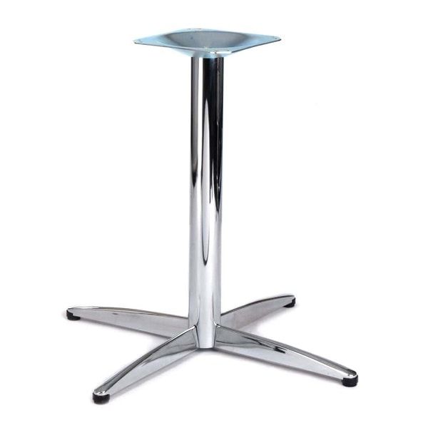 Lincoln Large Chrome Table Legs - Dining Height