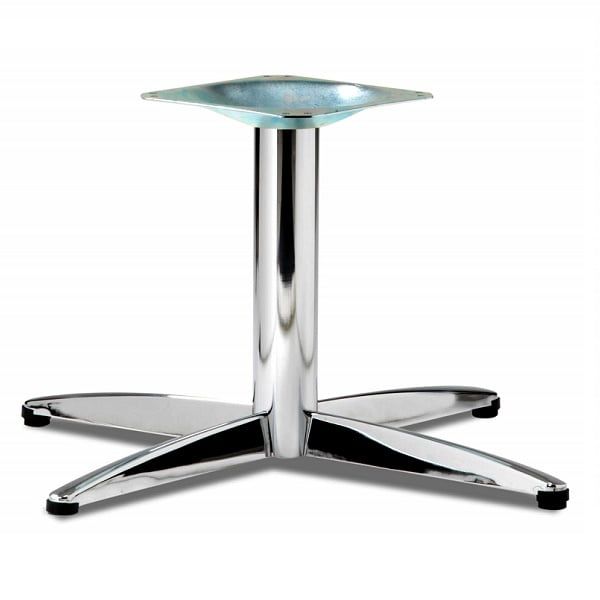 Lincoln Large Chrome Table Legs - Coffee Height