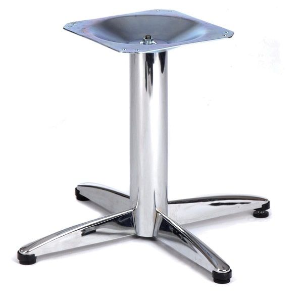 Lincoln Small Chrome Table Base - Coffee Height