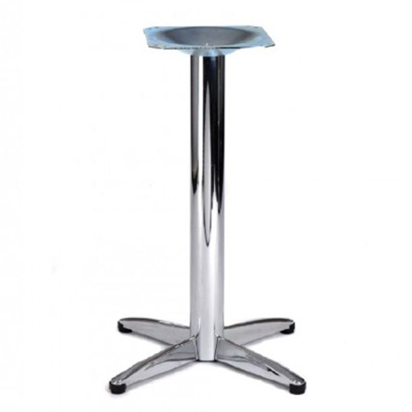 Lincoln Small Chrome Table Base - Lounge Height
