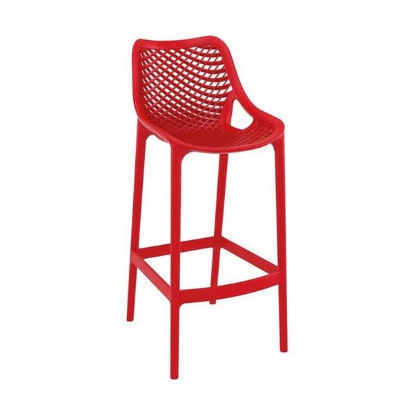 Spring 750mm - Outdoor High Stools - Red