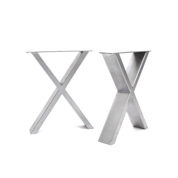 X - Frame Industrial Dining Legs