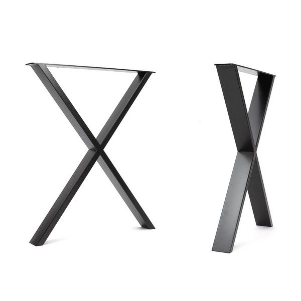 X - Frame Industrial Dining Legs