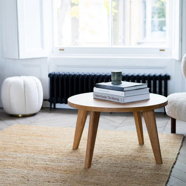 Tapered Oak Table Legs - Lifestyle