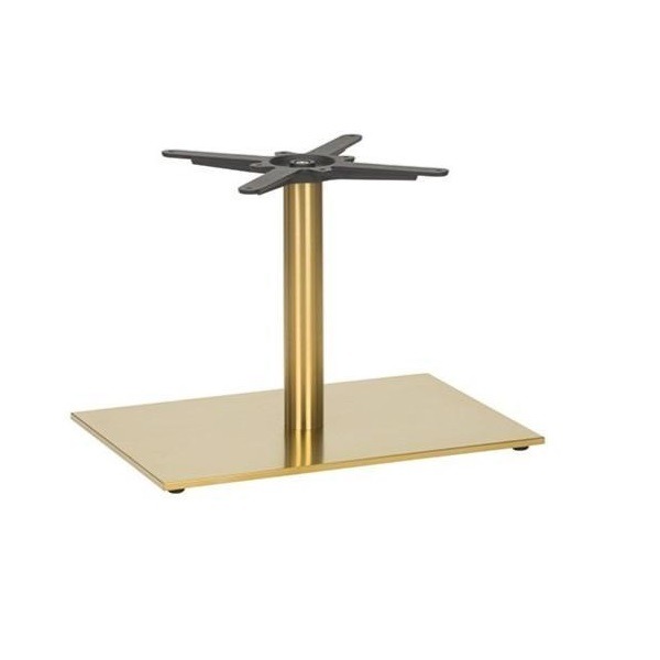 Midas Single Rectangular Table Base - Coffee Height