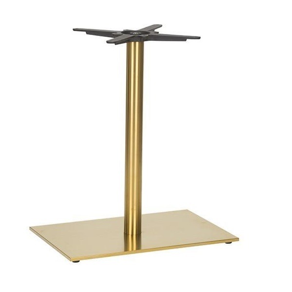 Midas Single Rectangular Table Base - Dining Height