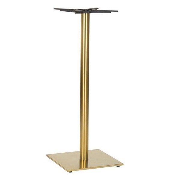 Midas Small Square Table Base - Poseur Height