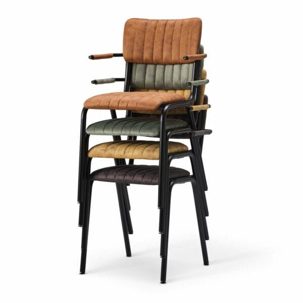 Bourman Set - Dining Chairs With Square Ultratop Dining Table