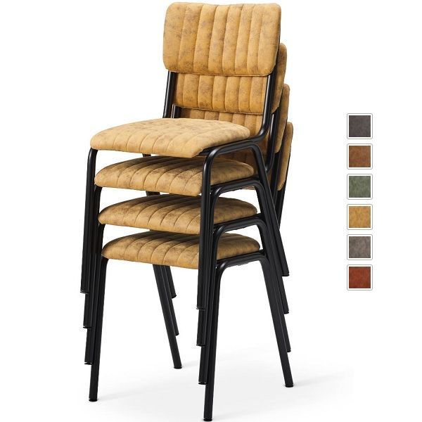 Bourman Set - Dining Chairs With Square Ultratop Dining Table
