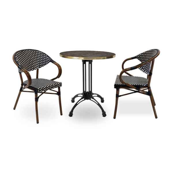 Luxe Armchair with Table