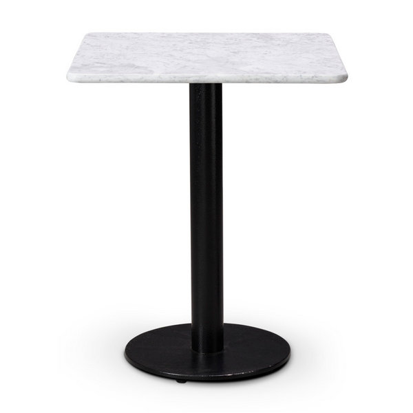 Forza Solid Marble Dining Height Table - Square Top
