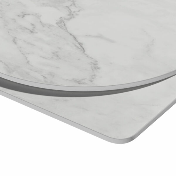 Tuff Top – Porcelain Table Tops - Porelain White Calacatta