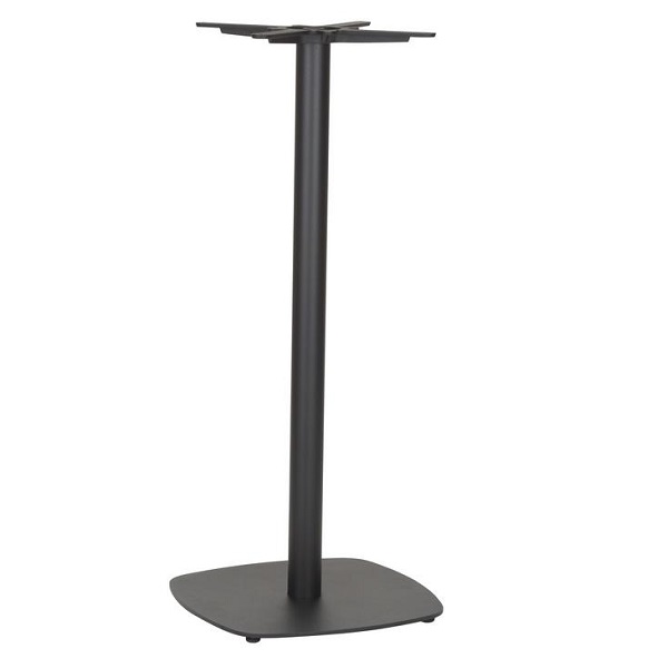 Vega Small Square Table Base - Poseur Height