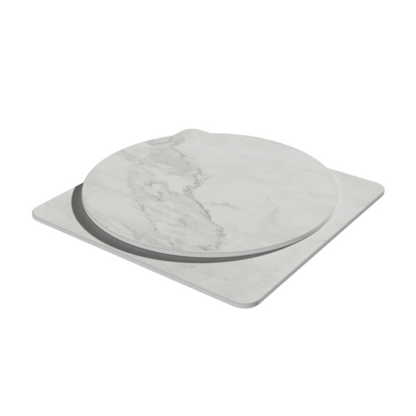 Tuff Top – Porcelain Table Tops - White Calacatta