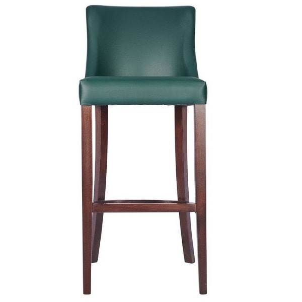 Repton High Stool - Mocha Green