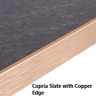 Cupria Slate with Copper Edge