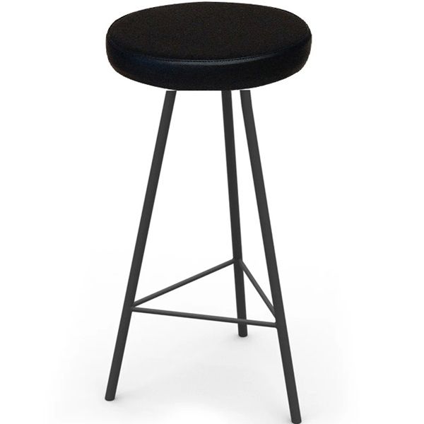 Nordic Breakfast Counter High Stools -Black Seat